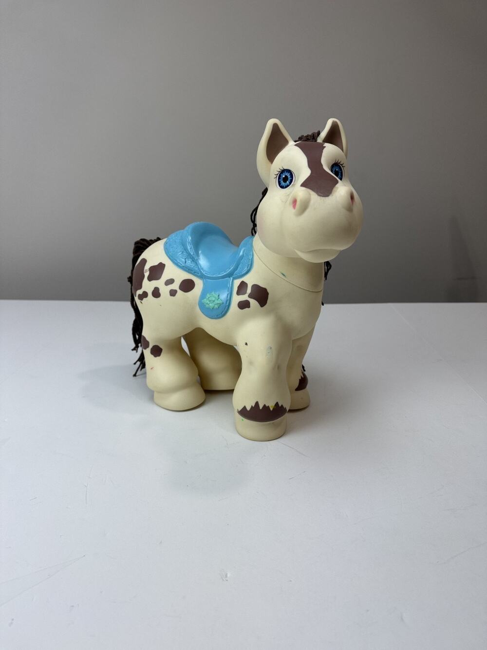Vintage Cabbage Patch Crimp 'n Curl Appaloosa Spotted Pony Horse Doll 1992 12"